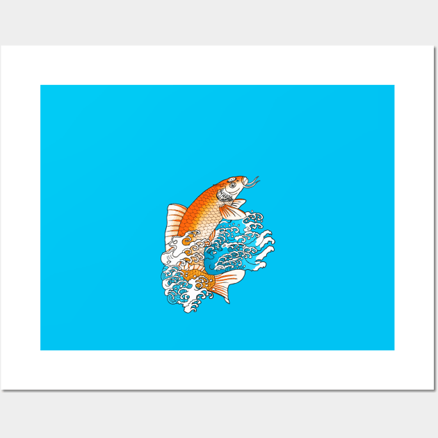 Koi Fish Wall Art by Polos